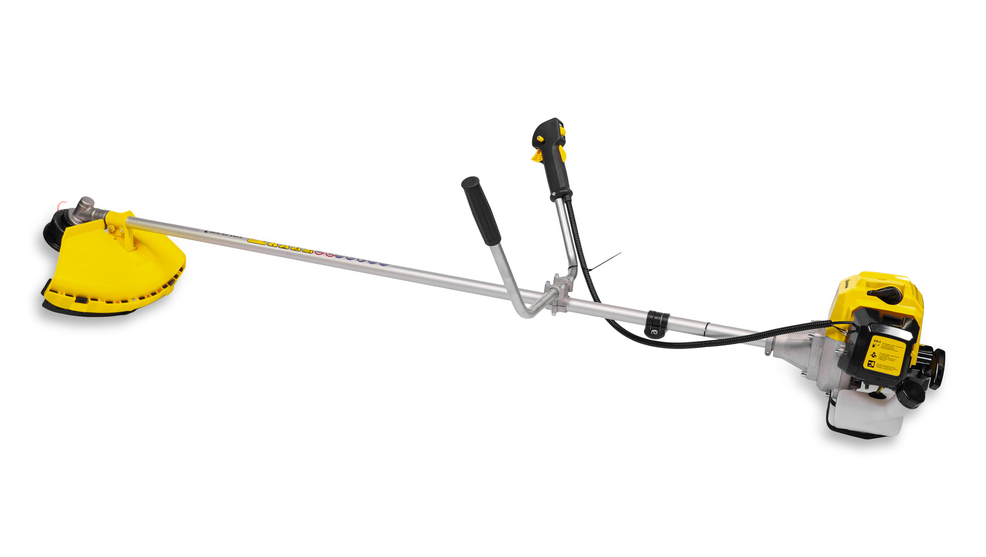 Триммер CHAMPION Т438S-2 неразъемн.прям. 1,25кВт 42,7см? 6,6кг HT21+40/255/25,4 U-ручка