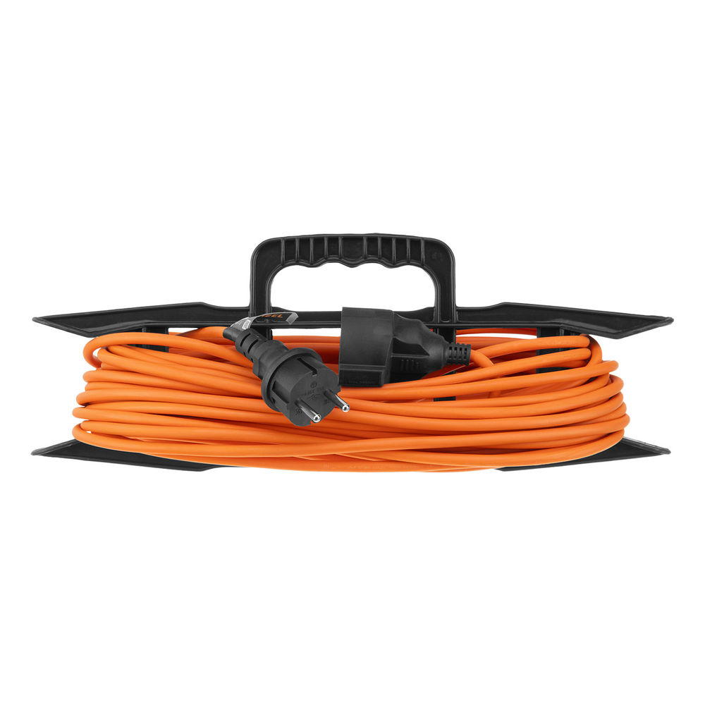 Удлинитель-шнур силовой Garden Series, б/з, ПВС, 20м, 1 розетка, 2 x 1,5 мм, Denzel (37404)