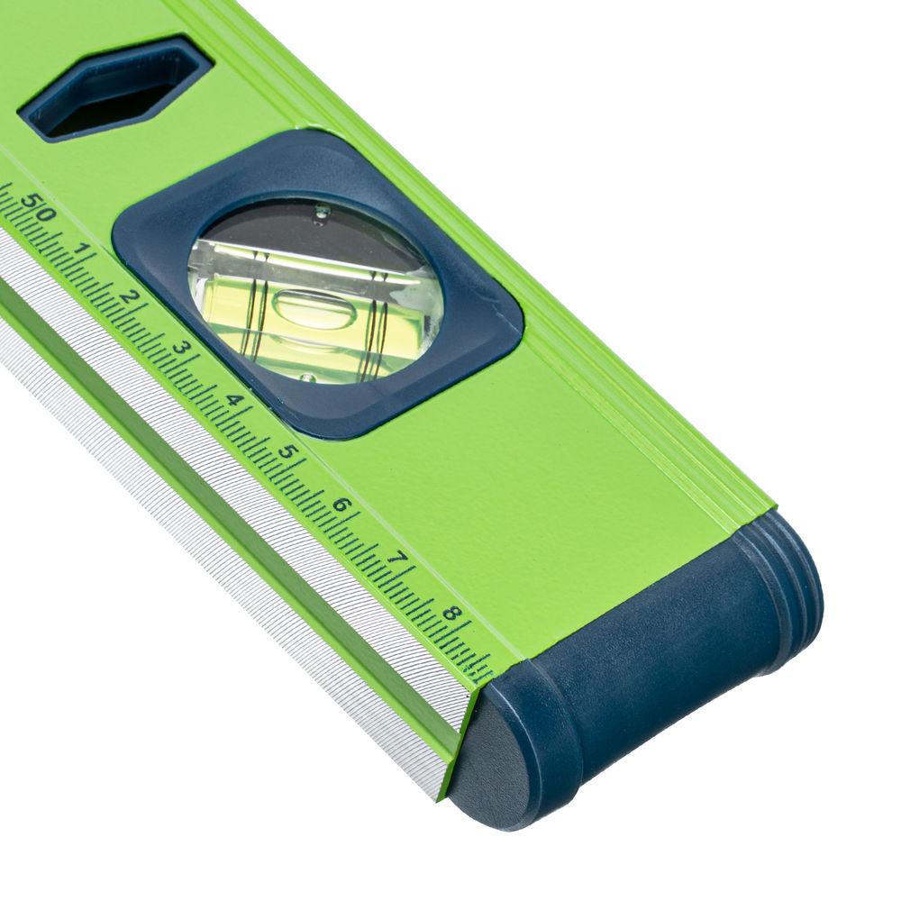 Уровень алюминиевый УС-1, 0-600, фрезерованный, 3 глазка, рукоятки, 600 мм Сибртех (34101)