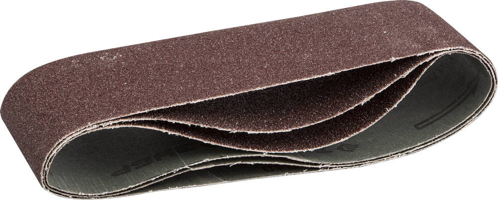 Лента шлифовальная 75х457 мм, P40, для ЛШМ, 3 шт, серия МАСТЕР ЗУБР 35541-040