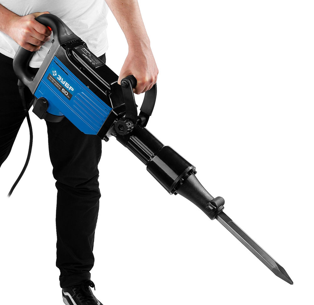 Отбойный молоток HEX-28 50 Дж, 2000 Вт, АВТ ЗУБР Бетонолом Профессионал ЗМ-50-2000 ВК