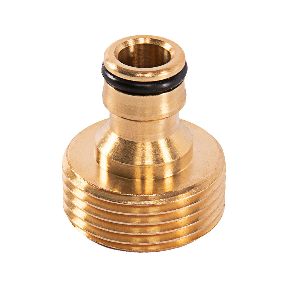 Адаптер латунный, 1, внешняя резьба Palisad (65851)