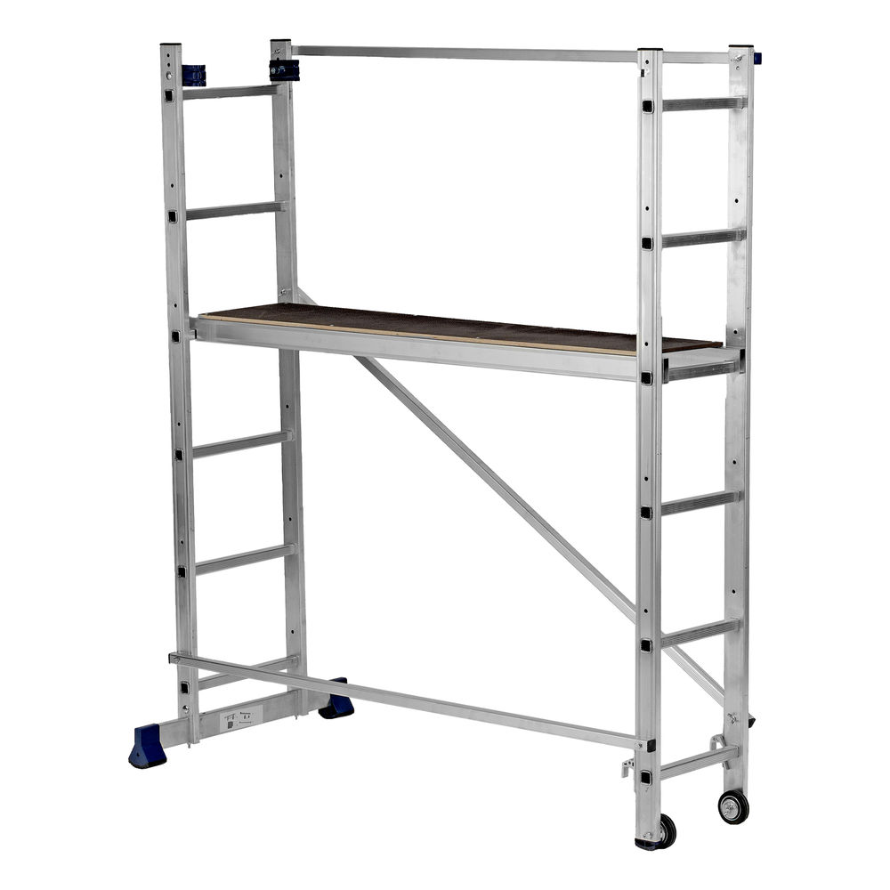 Алюминиевая лестница помост 3 В 1 (арт. в серт.: 1415206) (97970)