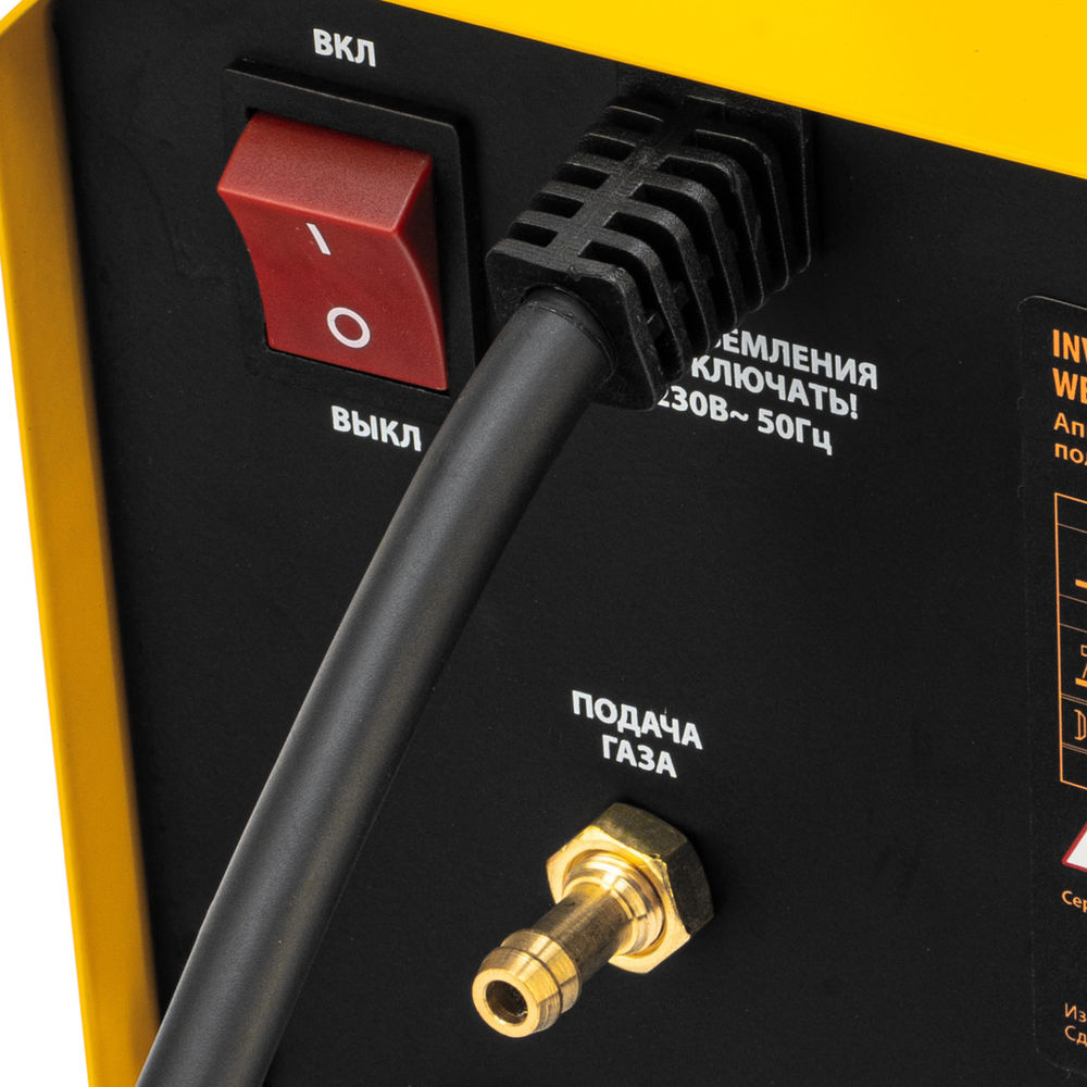 Аппарат инвертор. полуавтомат. cварки IMIG-200, 200 А, ПВ 60%, катушка 5 кг Denzel (94361)