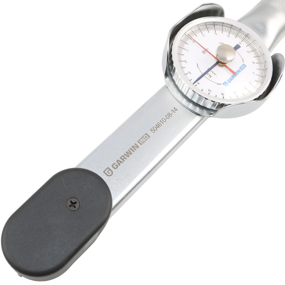 Динамометрический ключ 0-8 Нм, стрелочного типа, двусторонний, с приводным квадратом 1/4, GARWIN INDUSTRIAL, 504610-08-14