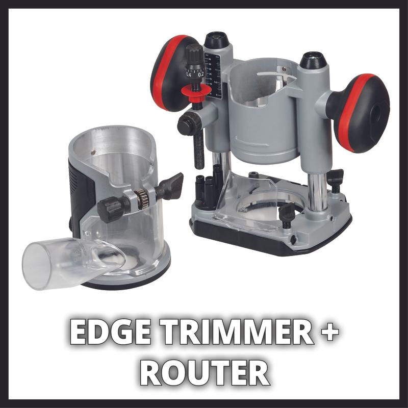 Фрезер аккумуляторный Einhell PXC TP-RO 18 Set Li BL,18В,10-30 т/мин,цанга 6/8 мм+1акк.4 Ач+ЗУ 3А (4350410SET)