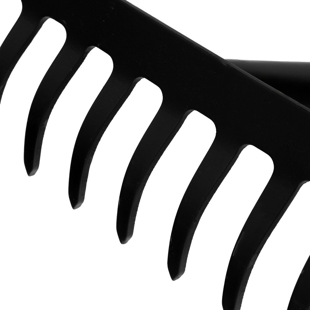 Грабли стальные, 360 мм, 14 прямых зубьев, без черенка, Сибртех (61747)