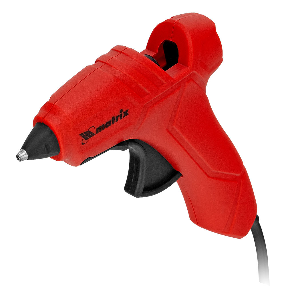 Клеевой пистолет, 7 мм, 15 (60) Вт, 8 г/мин Matrix (93003)