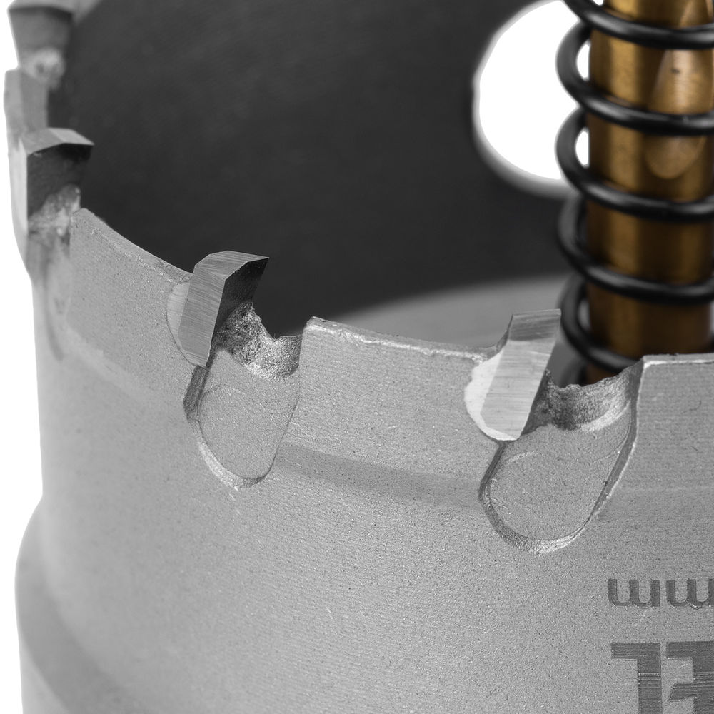 Коронка по металлу твердосплавная, 60 мм Denzel (724017)