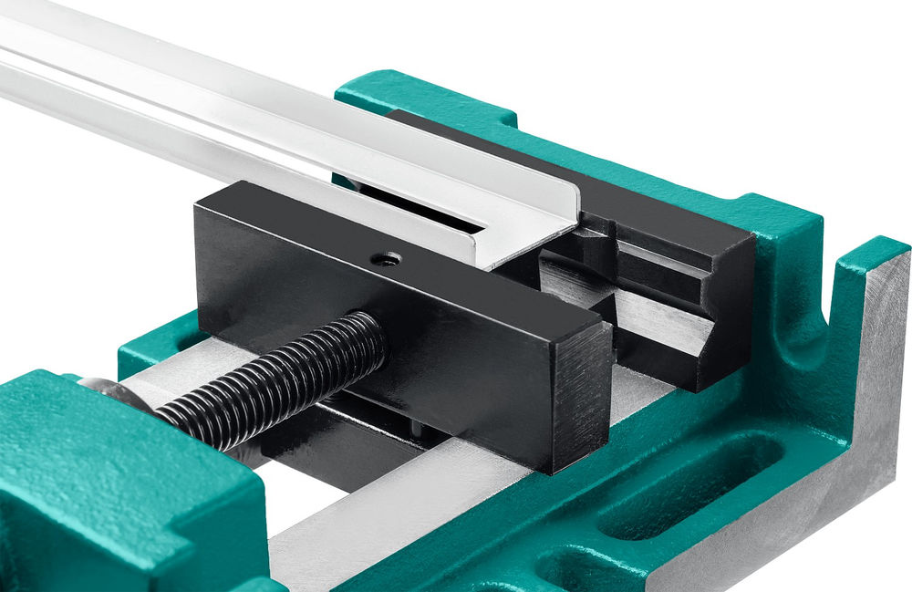 Тиски сверлильные станочные трехсторонние 100 мм KRAFTOOL 32716-100