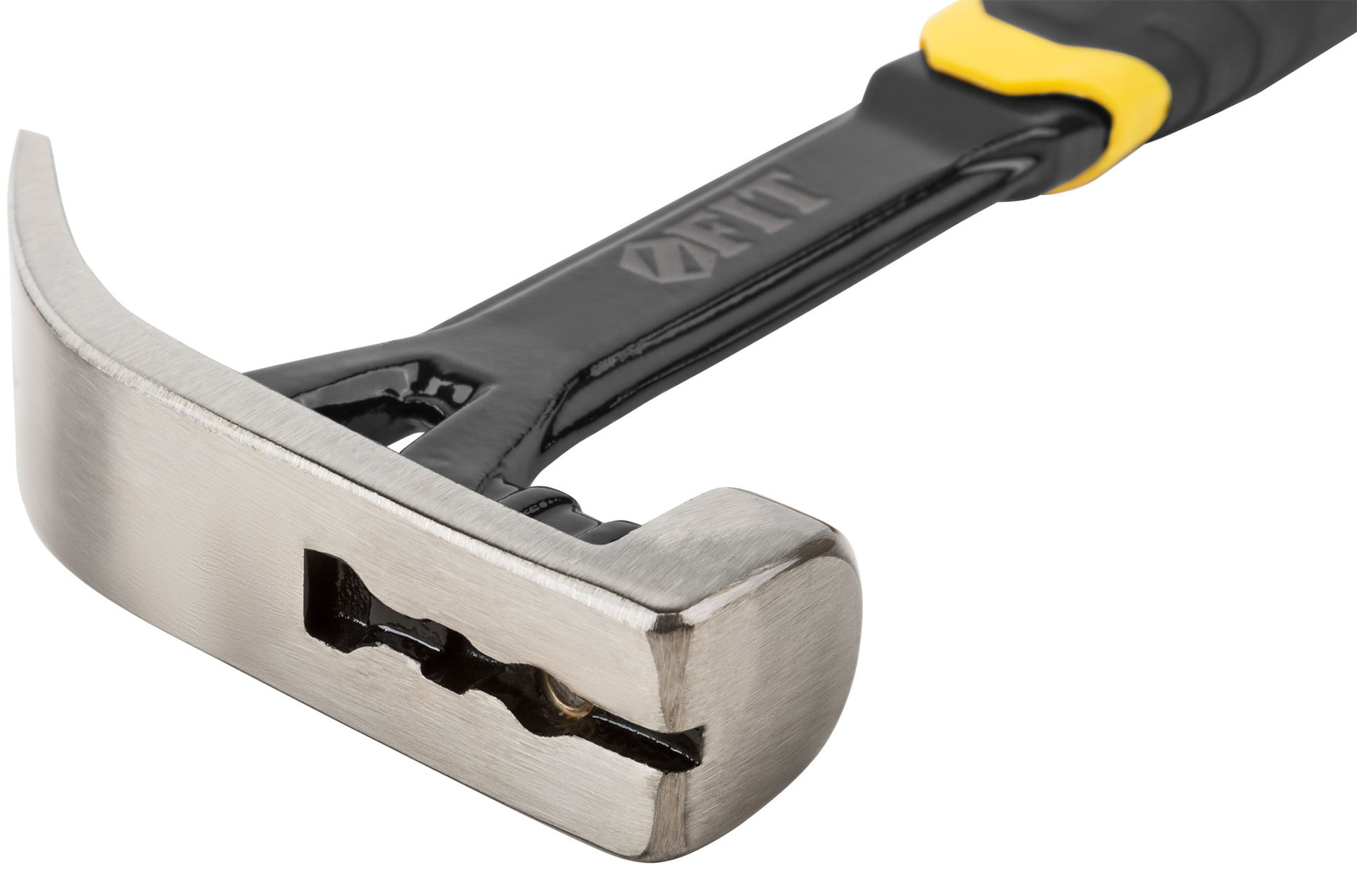 Молоток-гвоздодер, цельнометаллический Профи, 450 гр. (44796)