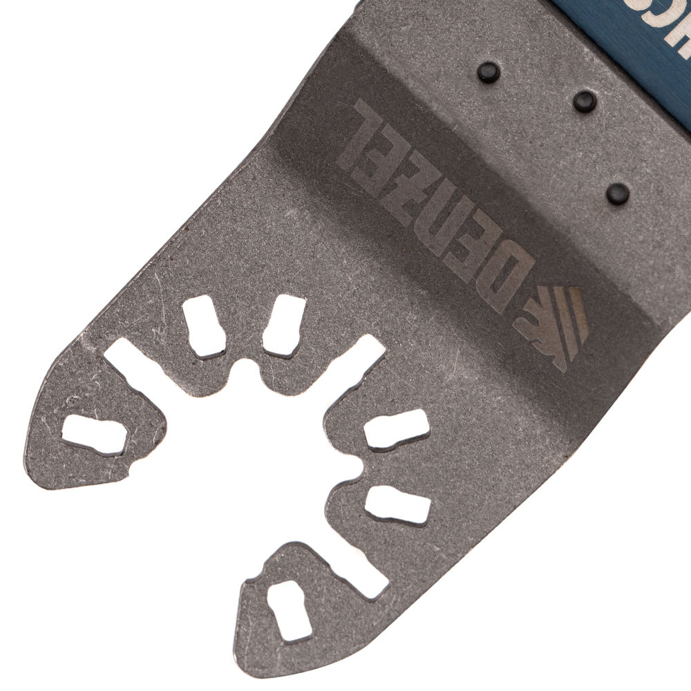 Насадка для МФИ режущая пазовая прямая, HCS, по дереву, 34 х 1.4 мм, мелкий зуб Denzel (782312)