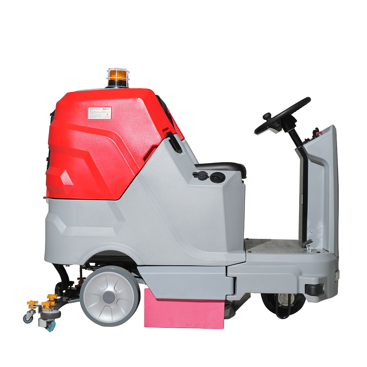 Поломоечная машина аккумуляторная с сиденьем EVOline SDB 860 T (без АКБ и ЗУ)