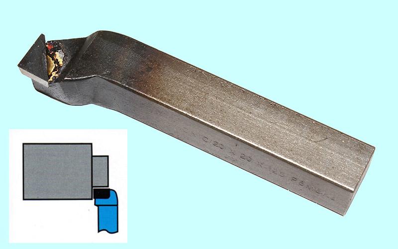 Резец Подрезной отогнутый 25х25х140 Р6М5К5 DIN 4977 CNIC