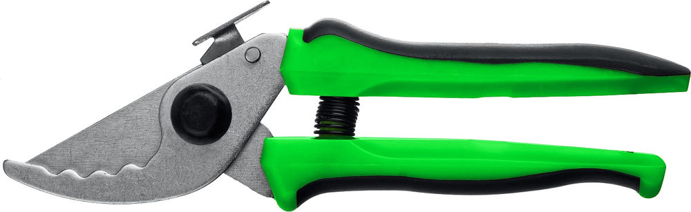 Компактный плоскостной секатор 190 мм, стальные закалённые лезвия, двухкомпонентные рукоятки РОСТОК PC-50 40201_z02