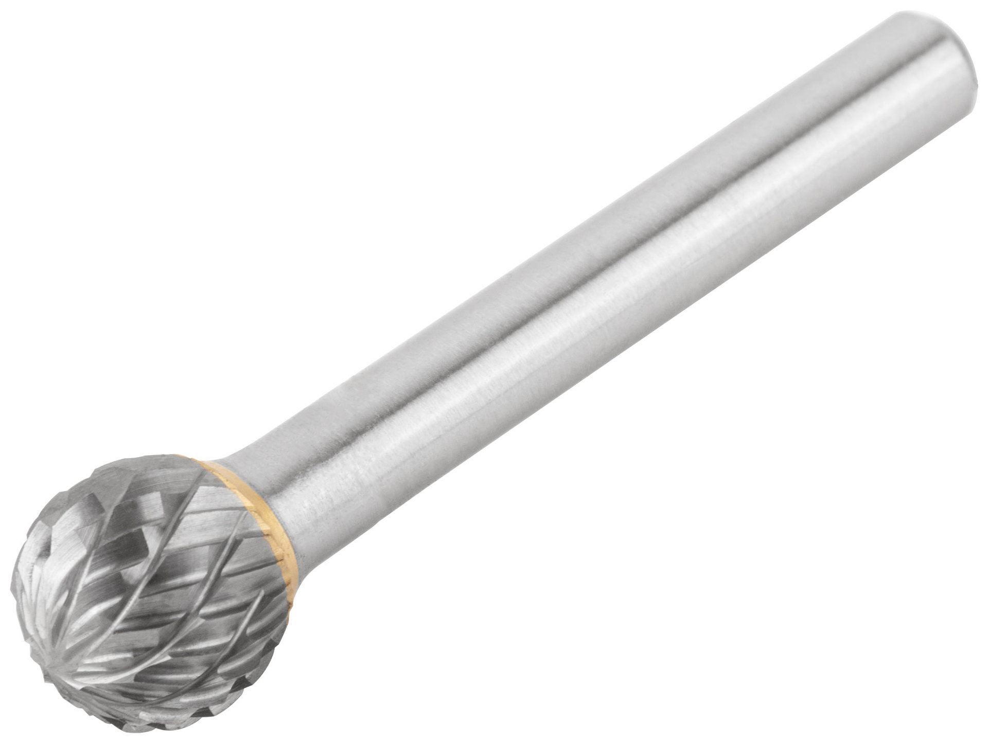 Шарошка карбидная, штифт 6 мм, тип D, сферическая 12х10х55 мм (36613)