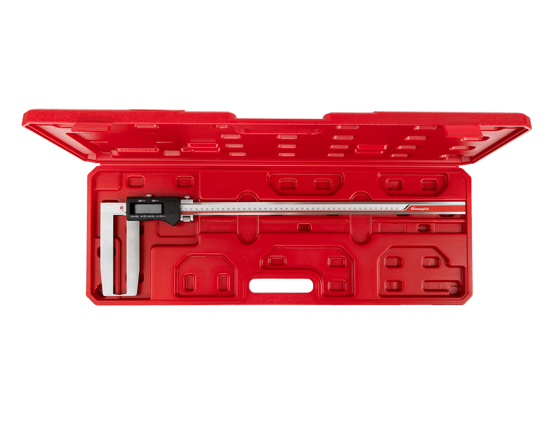 Штангенциркуль для наружных канавок ШЦЦСНК-500 0,01 электр. губ. 70мм 114-105-1 Guanglu