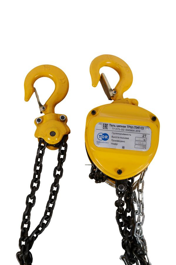 Таль ручная шестеренная TOR ТРШ C 2ТХ6М (1021713)