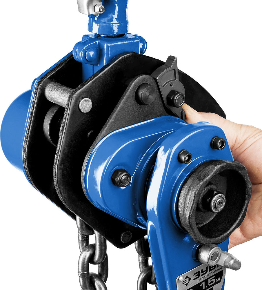 Таль цепная рычажная ручная 3 т, 1.5 м ЗУБР Профессионал 43090-3_z01