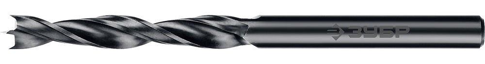 Сверло спиральное по дереву d 12?140/85 мм М-образная заточка Профессионал ЗУБР 29421-140-12