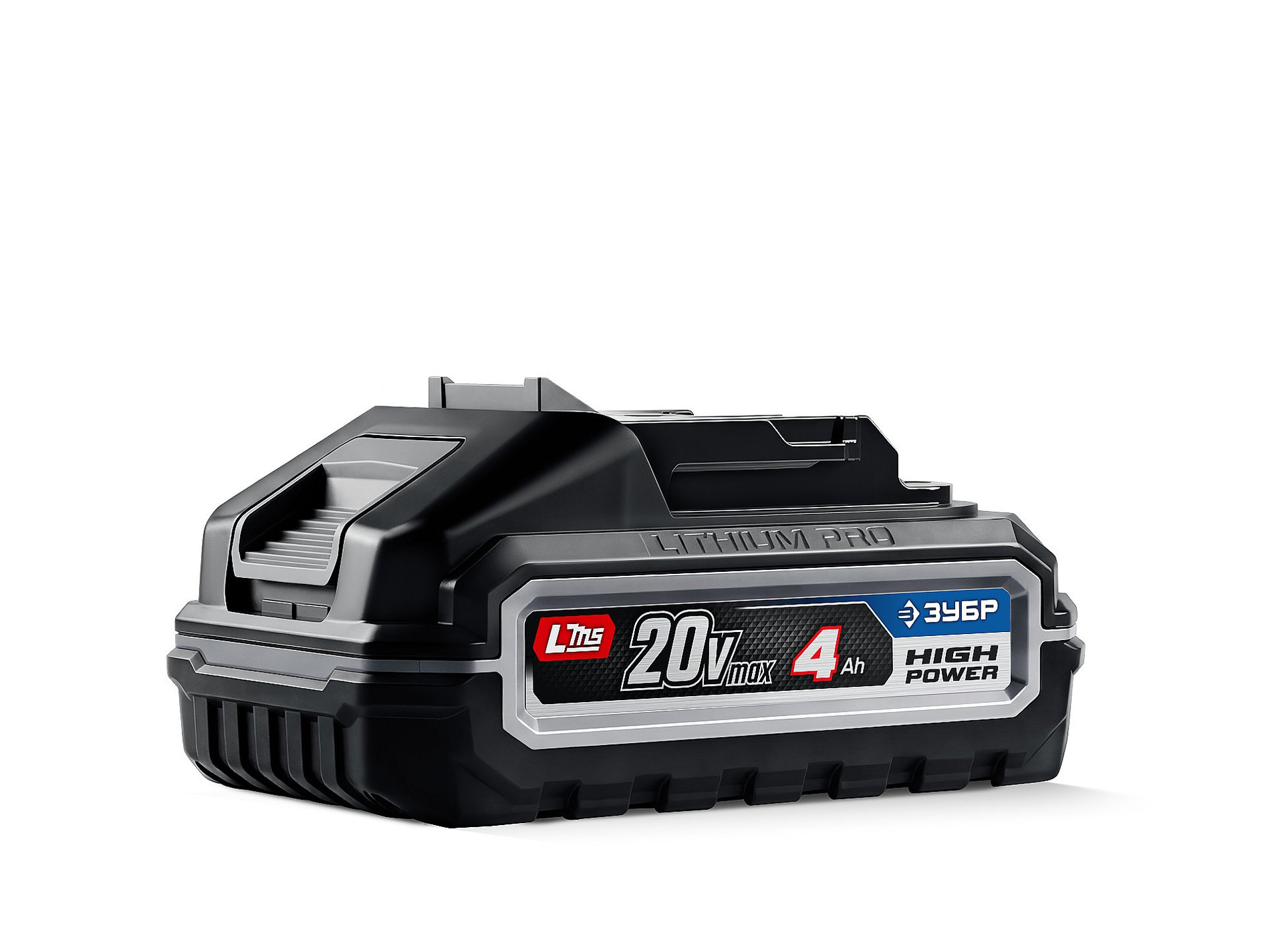 ЗУБР High Power, 20 В, 4.0 А·ч, аккумулятор LMS, ПРОФЕССИОНАЛ (BP-H-20-4)