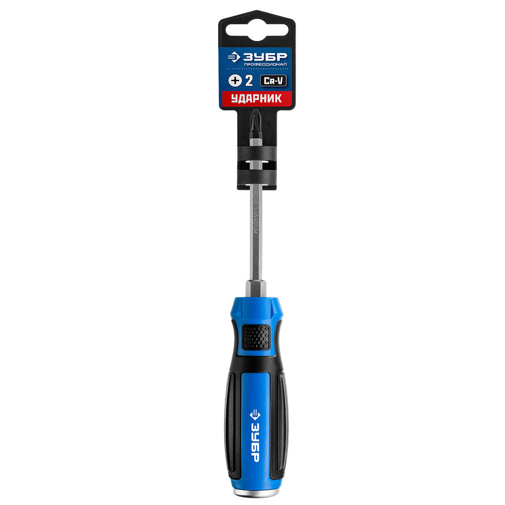 Ударная отвертка PH2 х 100 мм Профессионал ЗУБР Ударник 25272-2