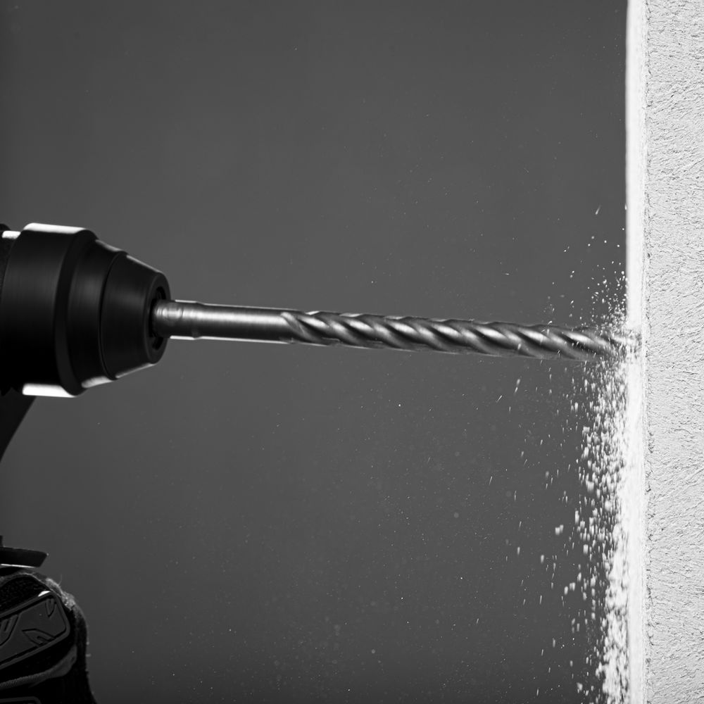 Бур по бетону, 10 x 300 мм, SDS Plus c крестовой пластиной Matrix (70669)