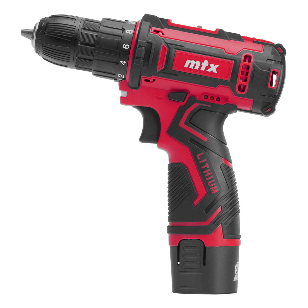 Дрель-шуруповерт аккумуляторная CDS-12, Li-Ion, 12 В// MTX (26183)