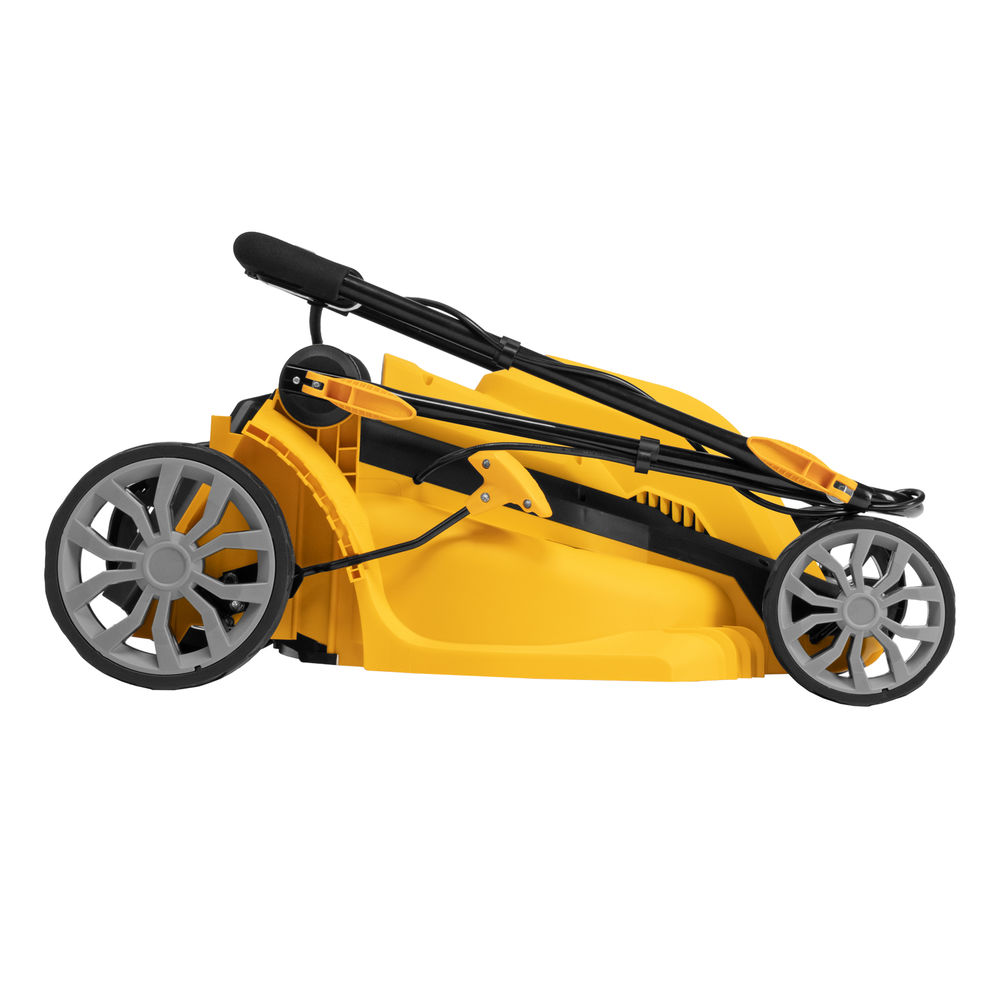 Газонокосилка электрическая GMC-2000, шир. 44см, 2000 Вт, 6 уров., травосб. 45 л Denzel (96630)