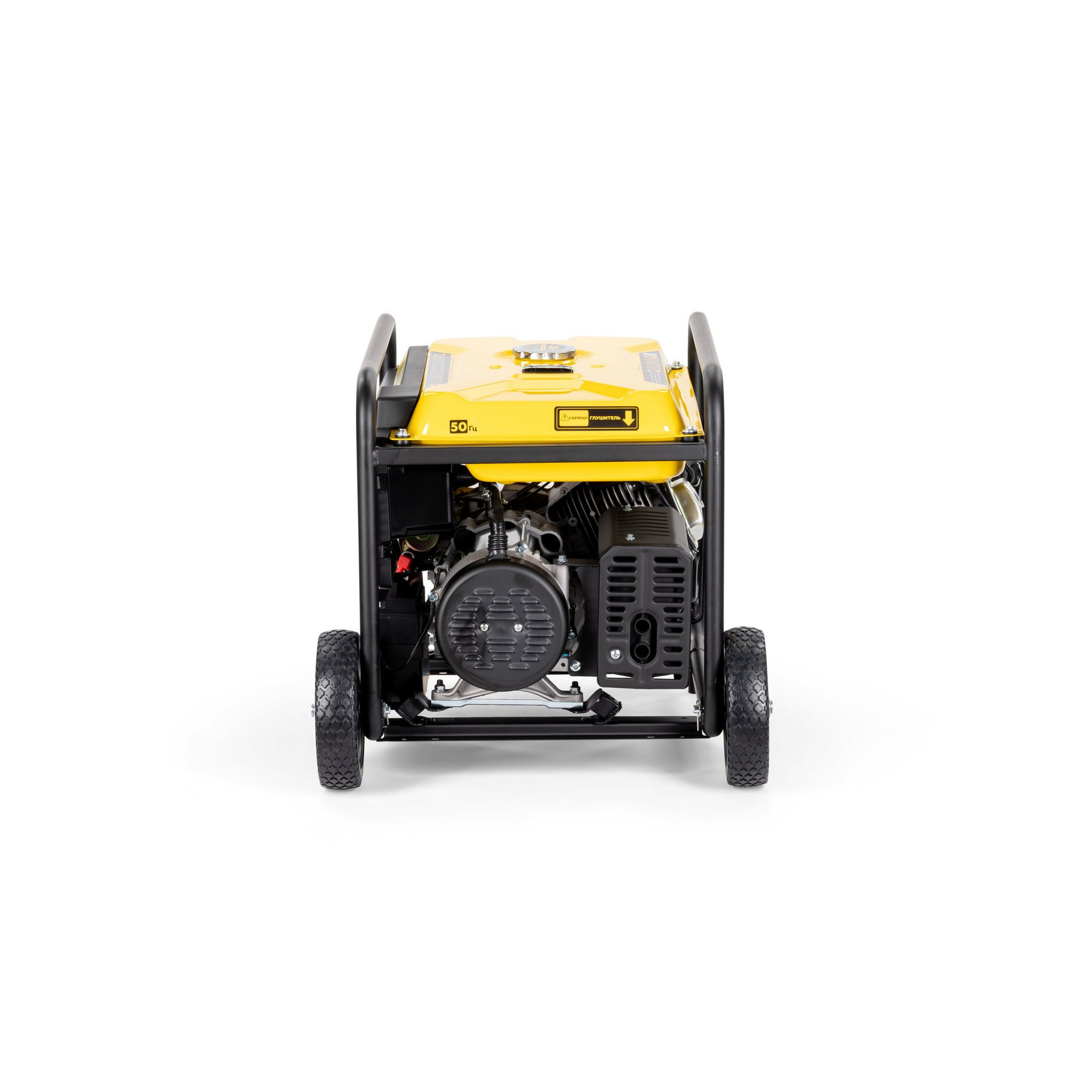 Генератор CHAMPION GG7001EW (6,8/7,5кВт 17лс 25л 88кг эл.старт колеса, счетчик) (GG7001EW)