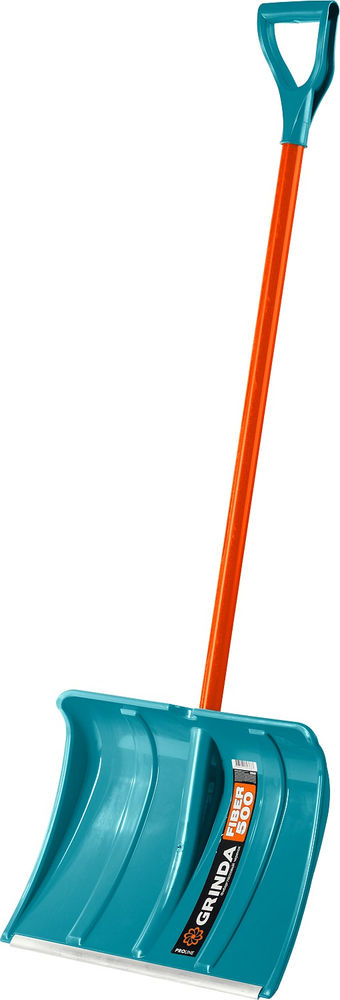 Снеговая лопата FIBER-500, фиберглассовый черенок, пластиковый ковш 500мм GRINDA 39940