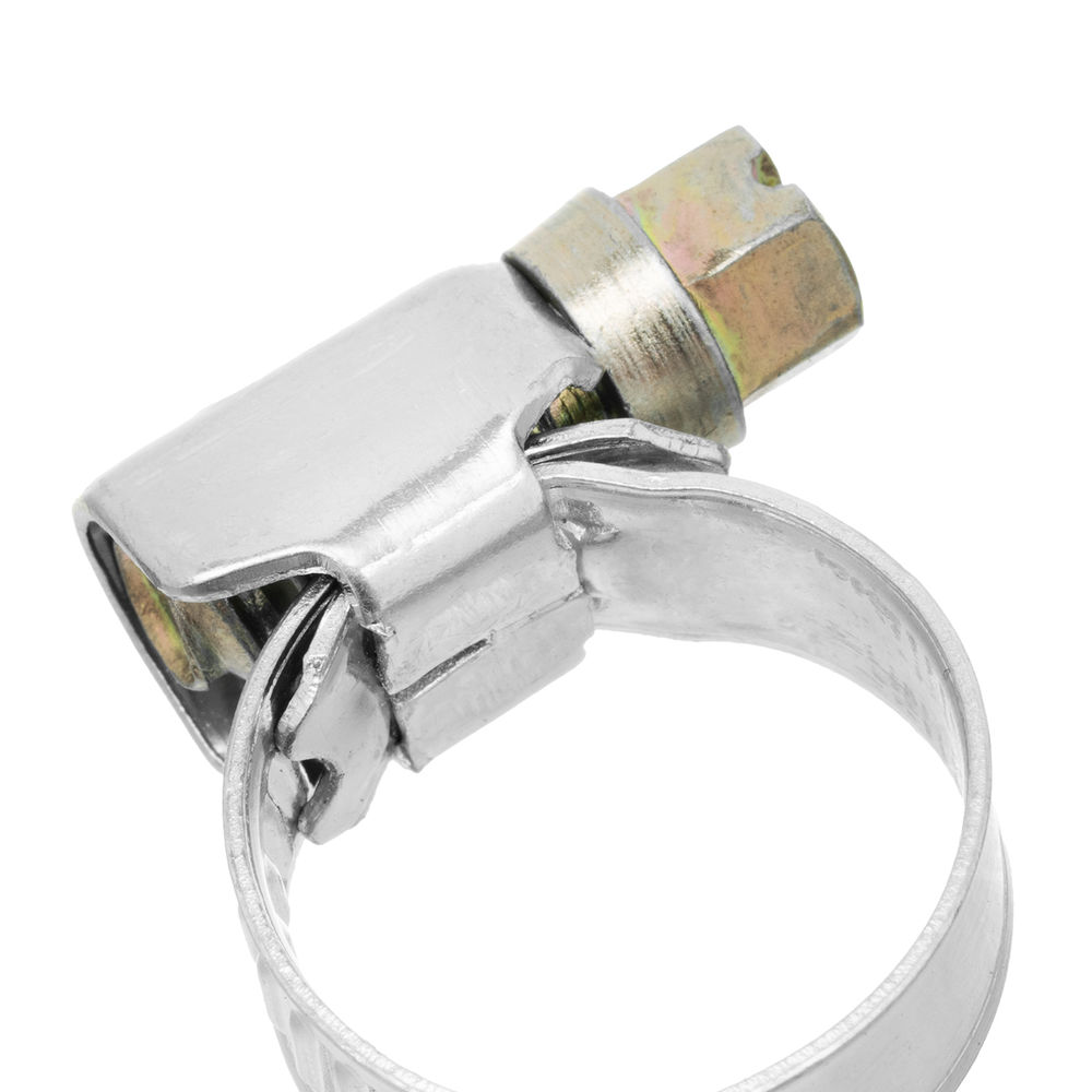 Хомуты металлические, Стандартное болтовое крепление 10-16 мм, 100 штук в упаковке, ширина 9 мм Сибртех (47556)