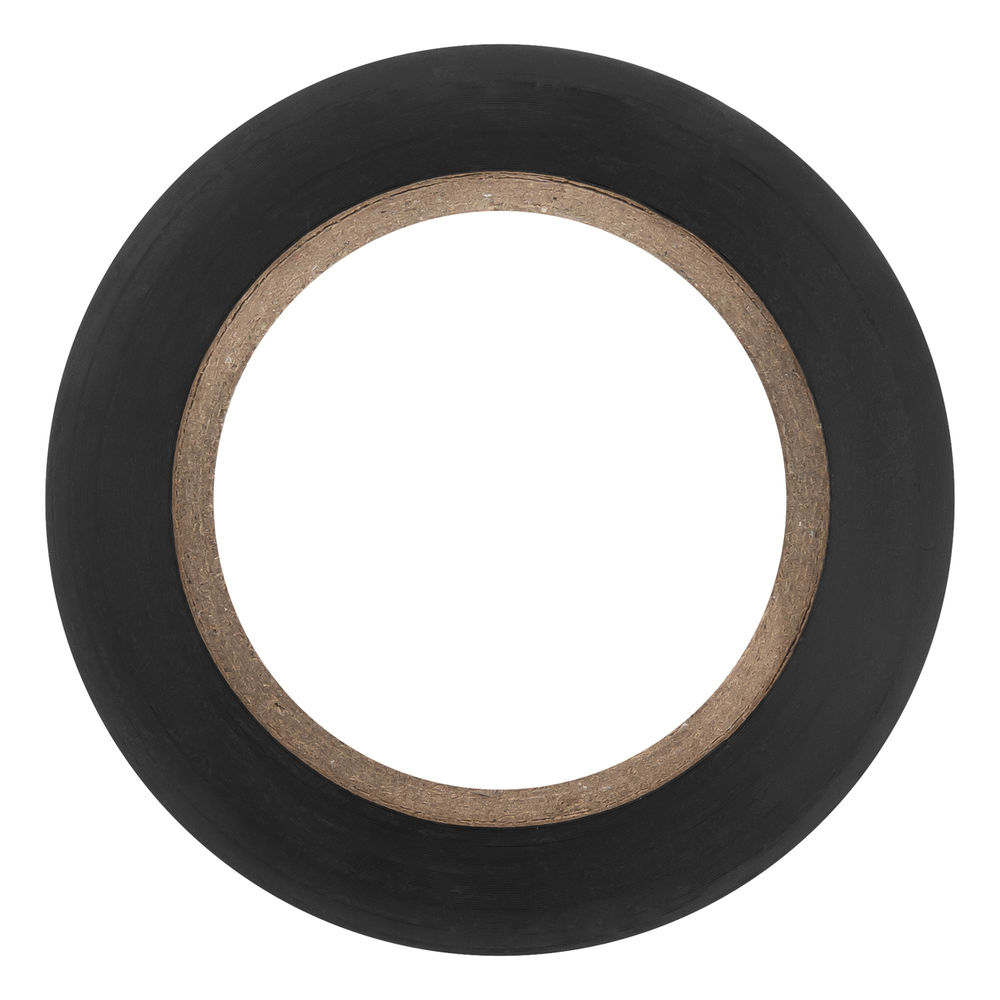 Изолента ПВХ, 15 мм х 10 м, черная, 150 мкм Matrix (88771)