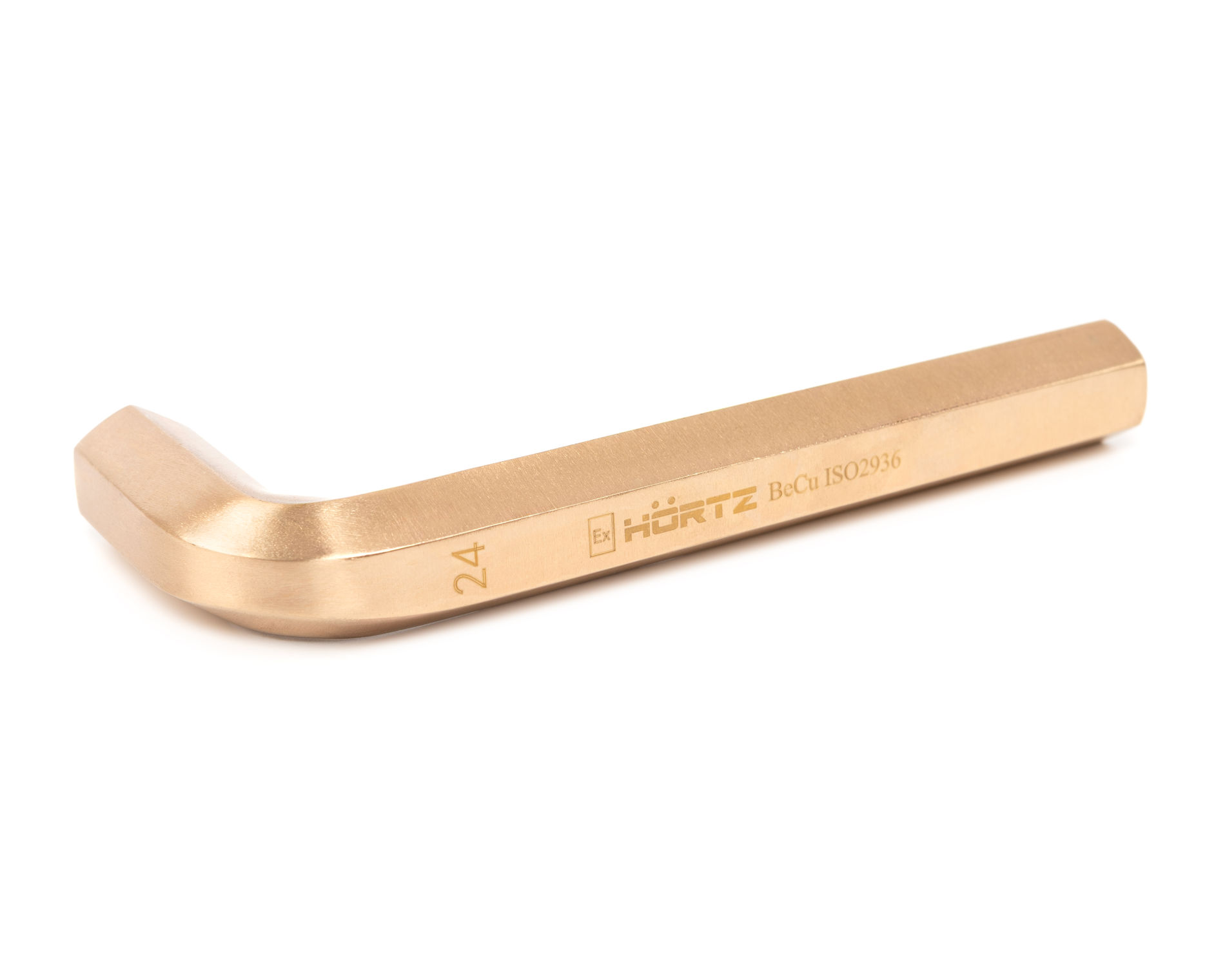 Ключ шестигранный 24 искробезопасный сплав BeCu 166-24, HORTZ