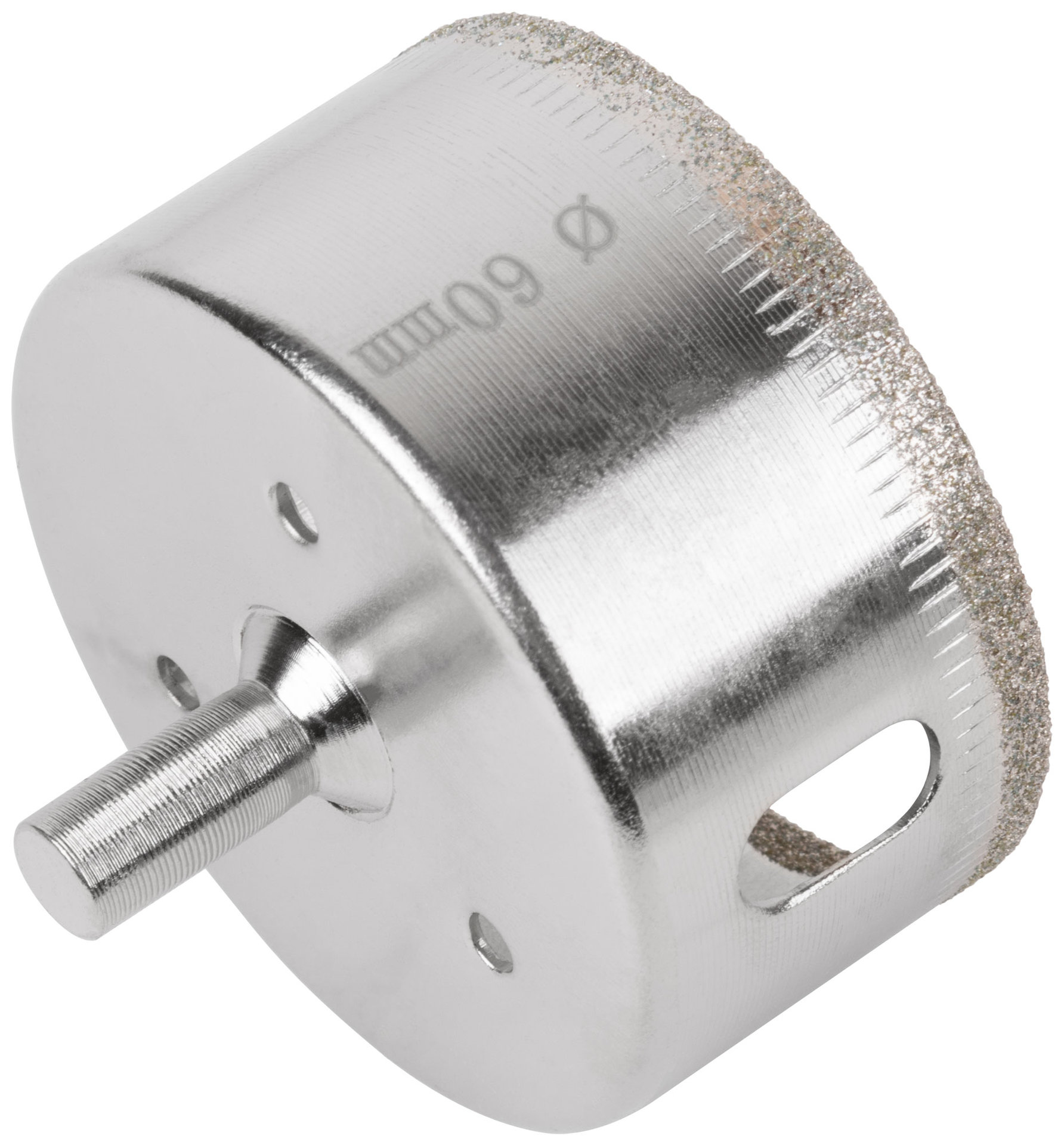 Коронка кольцевая по кафелю и стеклу алмазная 60х50 мм (16294)