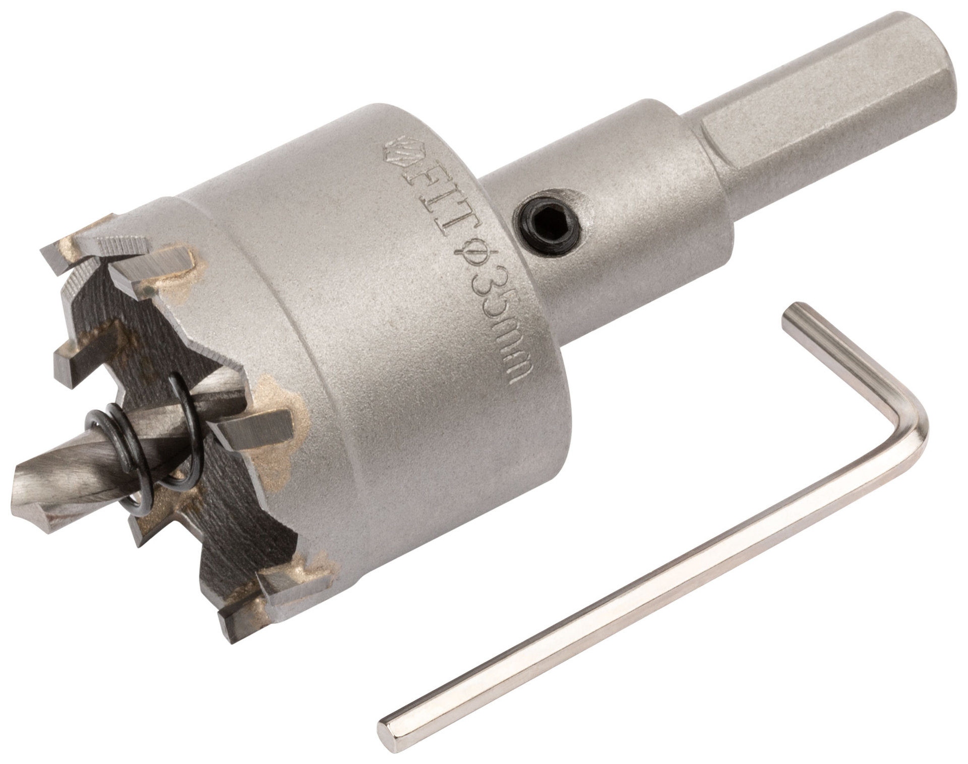 Коронка кольцевая с карбидными вставками Профи (для отверстий в нержавеющей стали) 35 мм (36835)