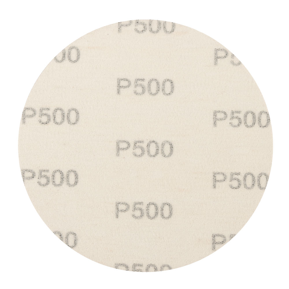 Круг абразивный на ворсовой подложке под липучку, P 500, 125 мм, 10 шт Сибртех (738757)