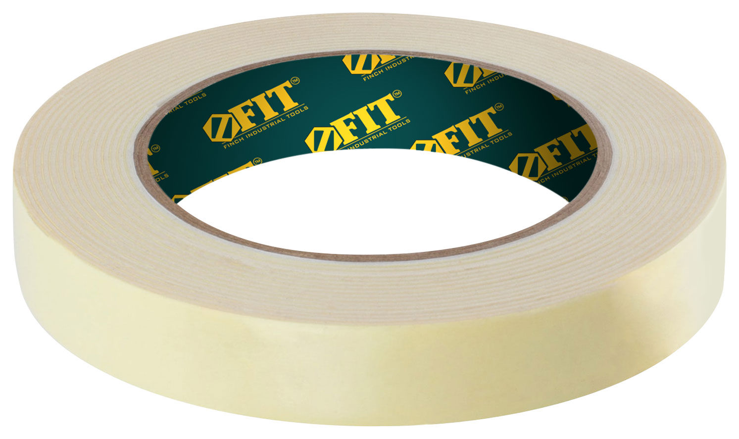 Лента монтажная суперклейкая на вспененной основе, белая 19 мм х 5 м (11799)