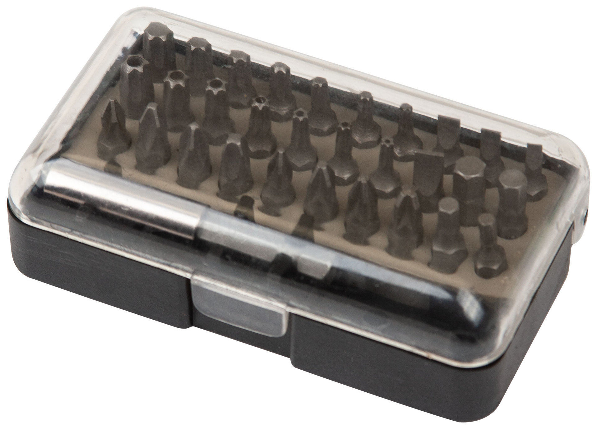 Набор бит 31 шт. (30 шт. CrV бит + адаптор с защелкой) (57854)