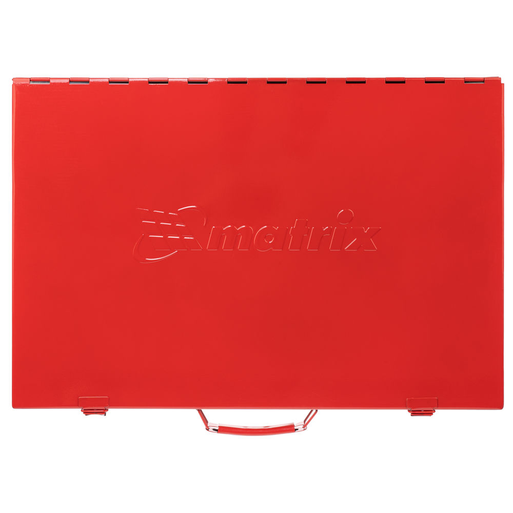 Набор метчиков и плашек М2-М18, 110 шт, металлический кейс Matrix (773110)