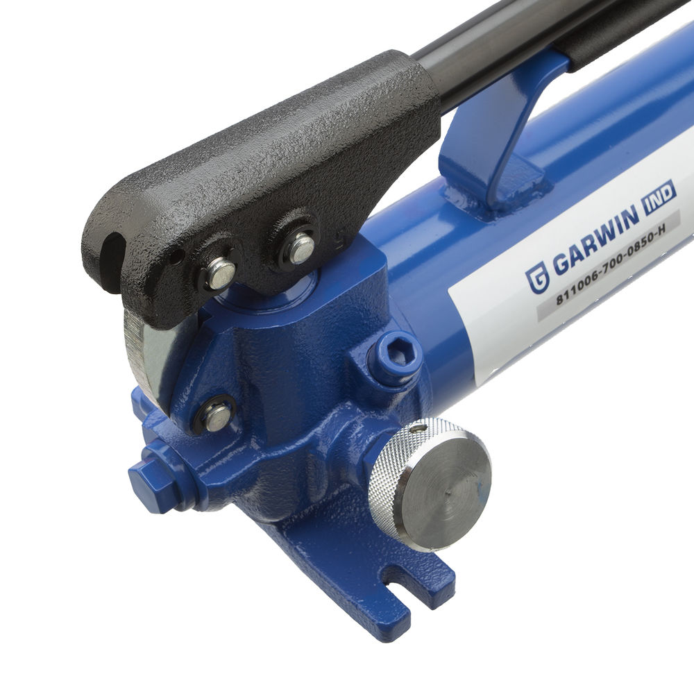 Насос ручной гидравлический высокопроизводительный 700 бар; 0, 85 л, GARWIN INDUSTRIAL, 811006-700-0850-H