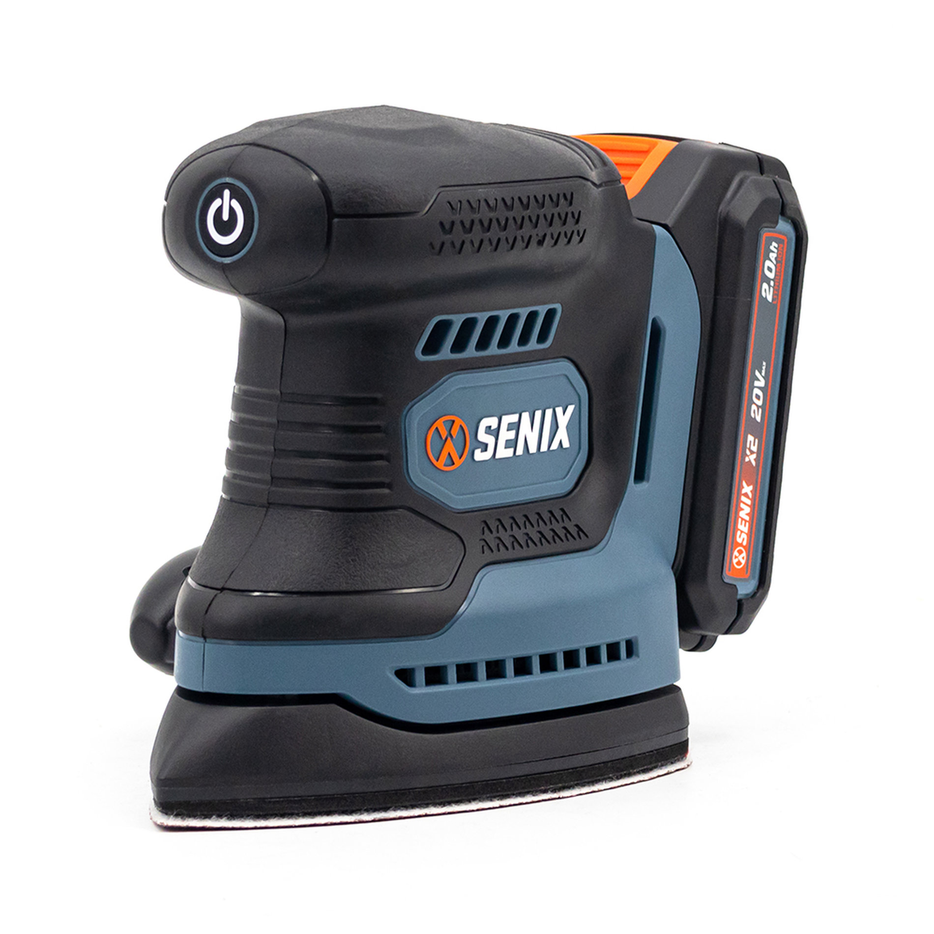 Дельта шлифмашина, с 1 АКБ, 1 ЗУ X2 20В