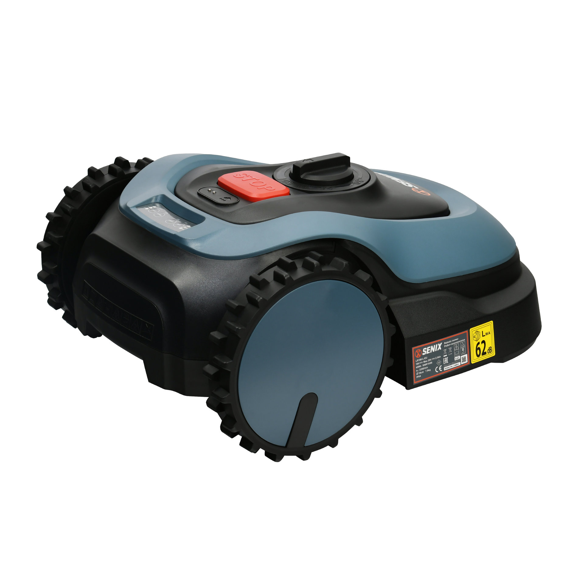 Робот газонокосилка, 18 см, встроенный аккумулятор 2,5 Ач, Зарядная станция. X2 20В