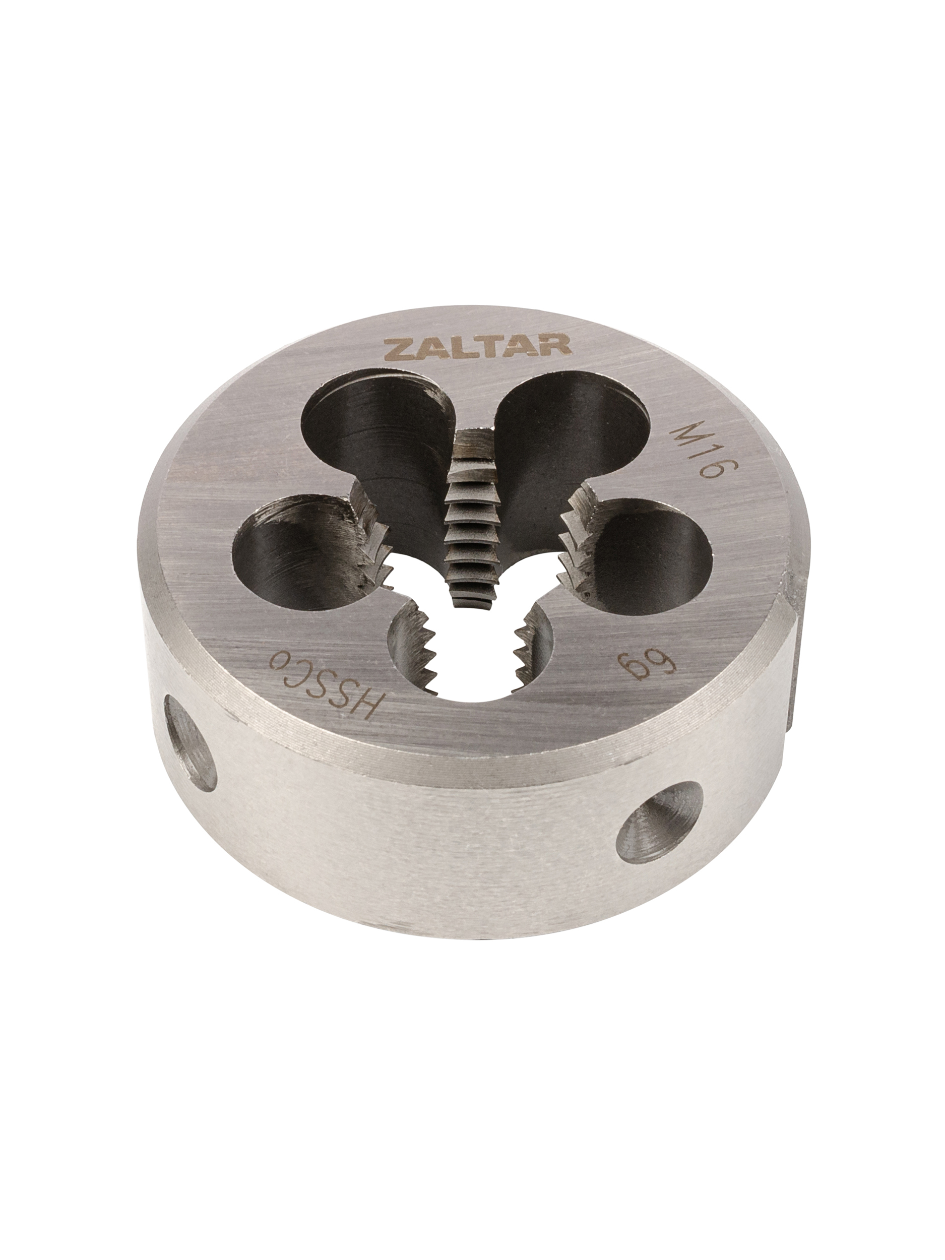 Плашка круглая резьбонарезная HSS-E, DIN 223 B (DIN EN 22568), M16 x 2.0, 45 x 18 (ZA-03809)