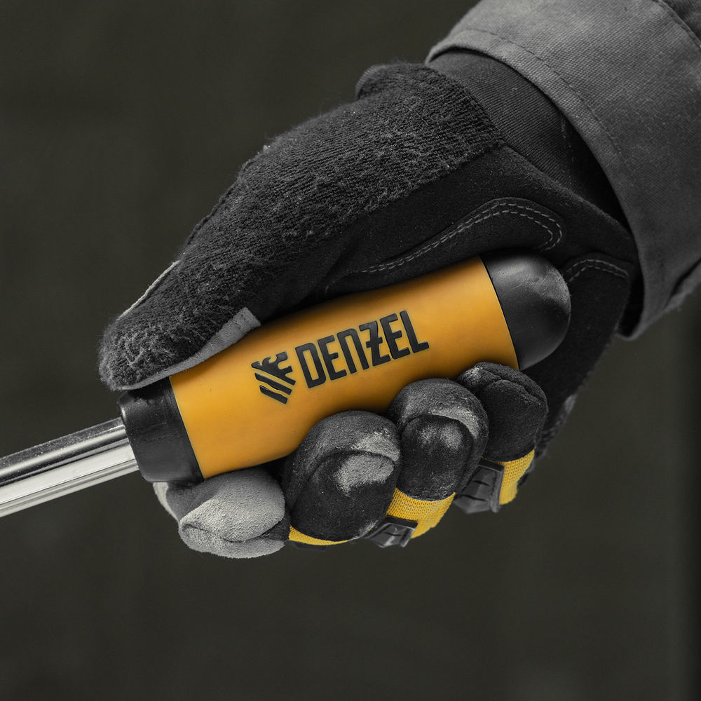 Плиткорез 600х14мм, цельнометал. напр., каретка на подш., стальная станина, рукоятка-пенал Denzel (877008)