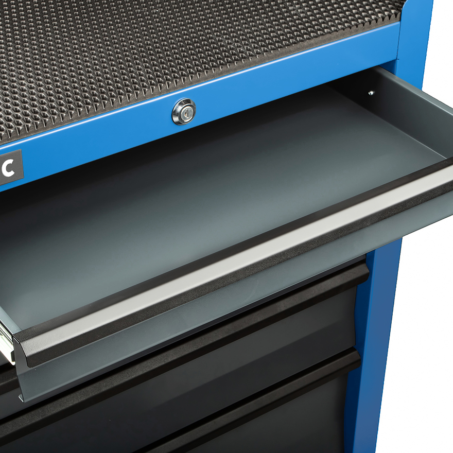 Тележка инструментальная 5 полочная Standart синяя RUNTEC RTSTD-5B