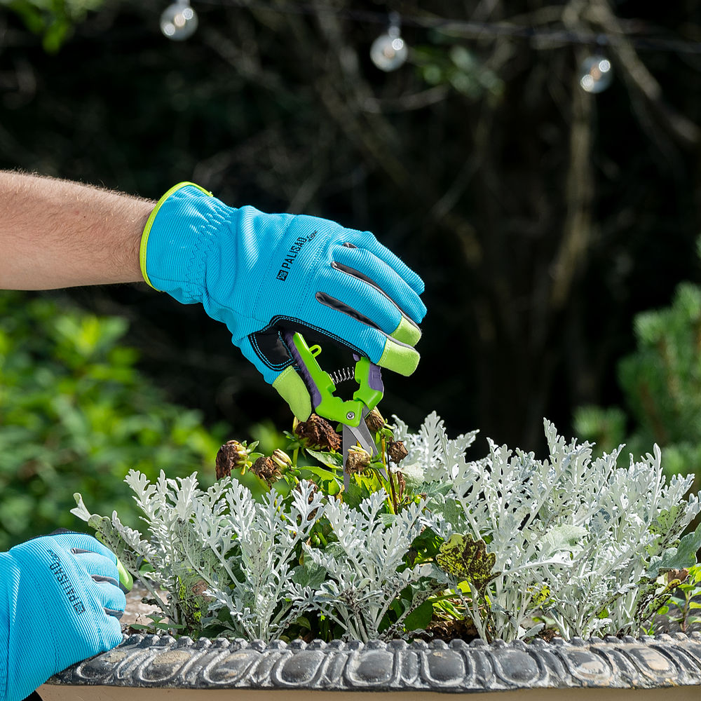 Секатор цветочный, 160 мм, для бонсай и топиария, двухкомпонентные рукоятки, Palisad (60499)
