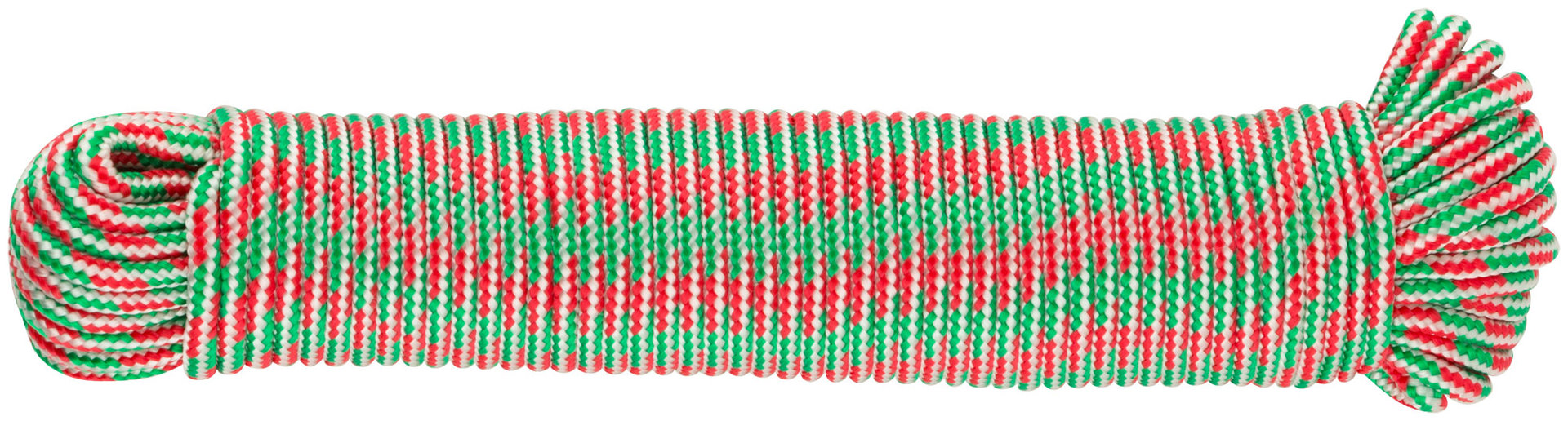 Шнур полипропиленовый с сердечником 4 мм х 20 м, р/н= 110 кгс (68470)