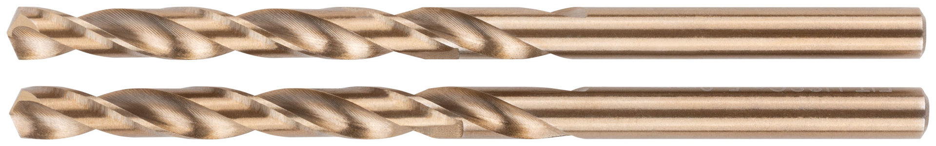 Сверла по металлу HSS с добавкой кобальта 5% Профи в блистере 5,0 мм ( 2 шт.) (34450)