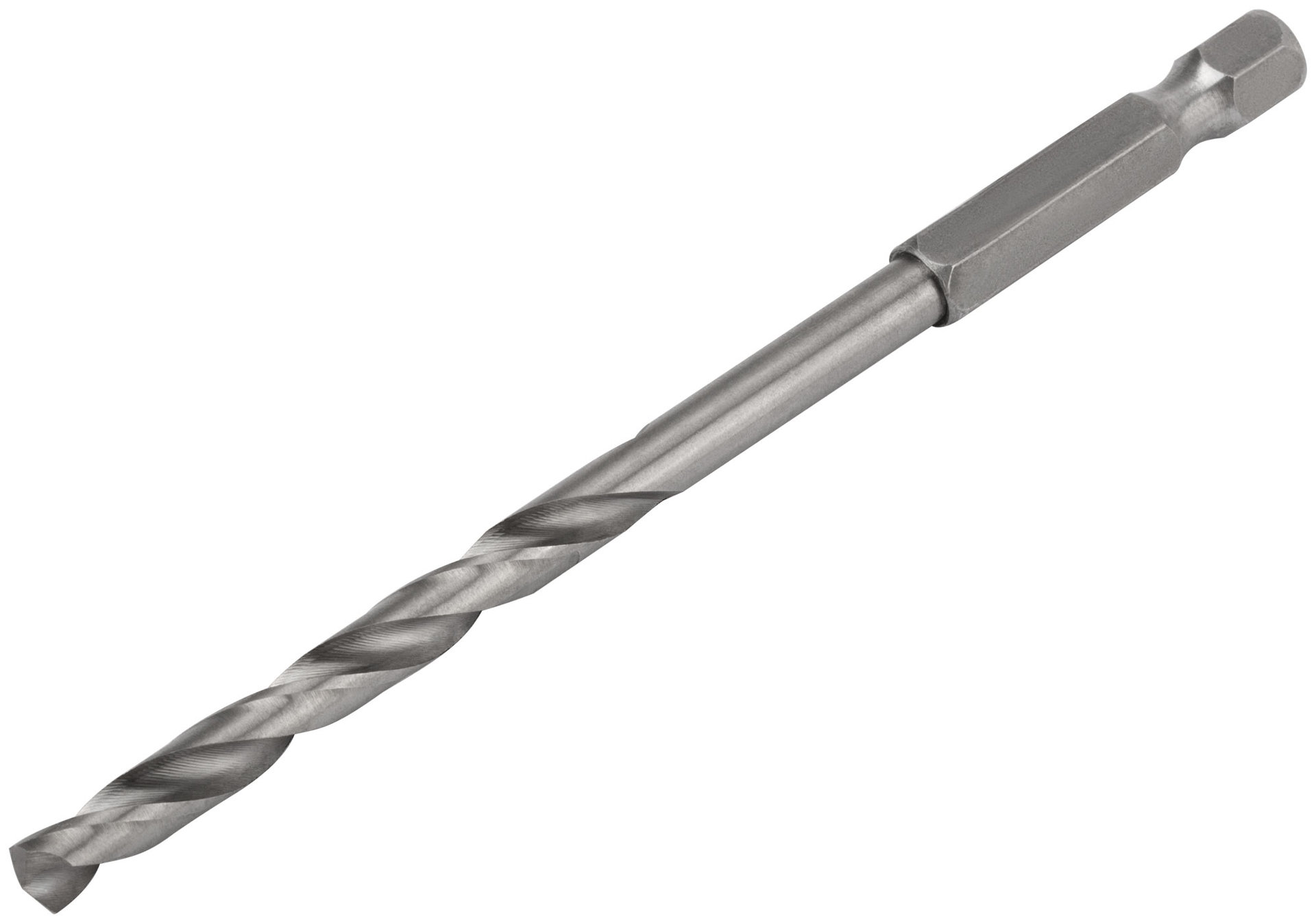 Сверло HSS по металлу,полированное, U-хвостовик под биту, инд.упаковка 5,0 мм (34050)